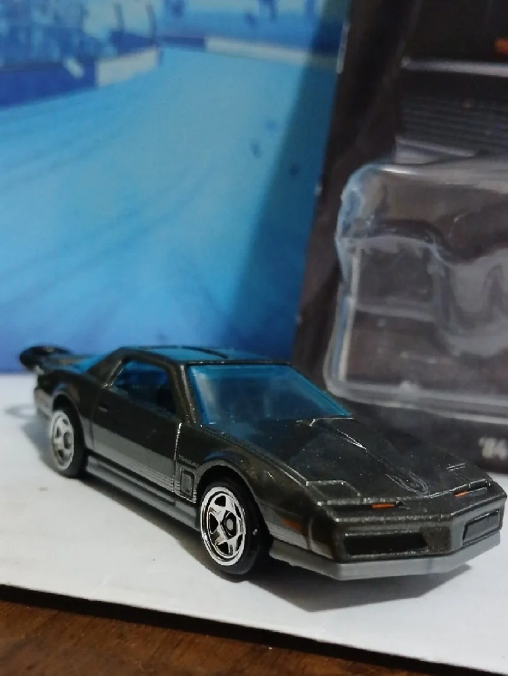 Keychain Made From Hot Wheels Silver Series 1984 Pontiac Firebird Die-Cast